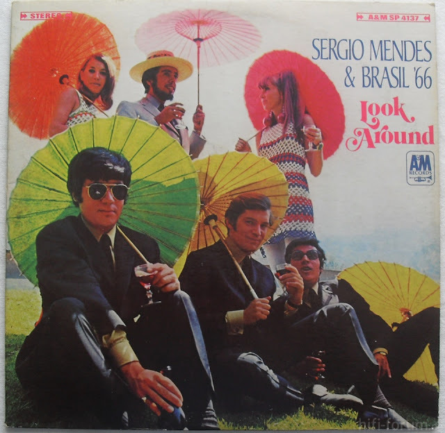 1960s SERGIO MENDES And BRASIL 66 LP Record Vintage Vinyl Album LOOK AROUND