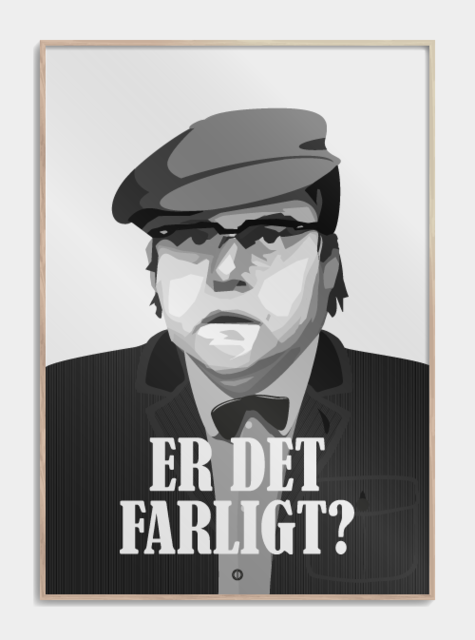 Plakat Olsen Banden Er Det Farligt