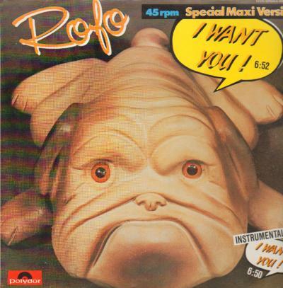  Rofo   I Want You (front Cover Artwork) 1985