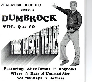 Vital Music Records Presents Dumbrock Vol  9 & 10 The Disco Years 2x7   Front