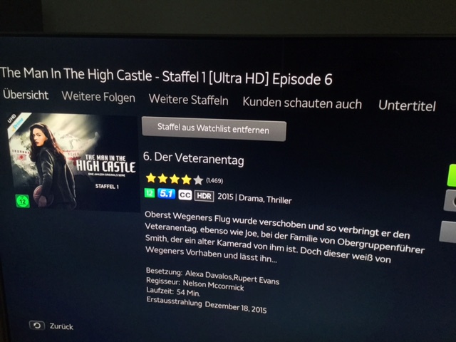 HDR Geht Wieder Amazon App