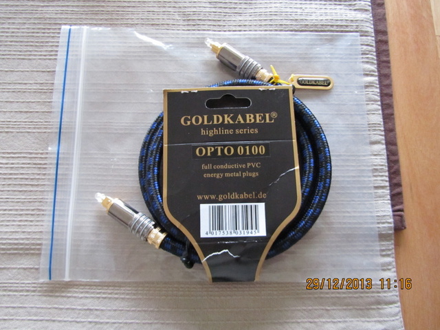 Goldkabel Highline Opto 1,0m