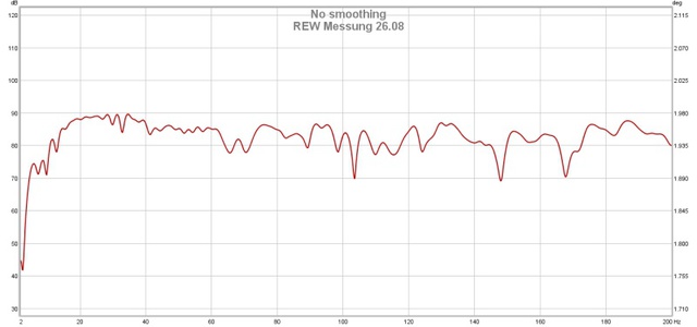 REW Messung 26.08