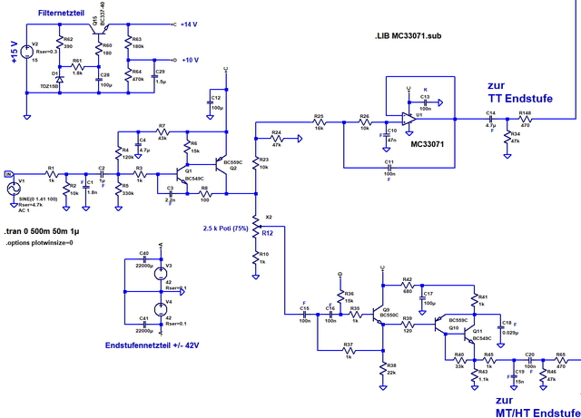 Aktivfilter Schaltung Entwurf_4