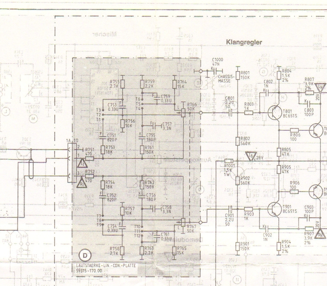 R3000-3 Volume Pot Board