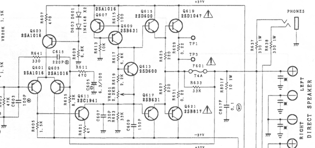 Rotel RA931 Endstufe