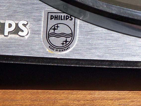 Philips GA23015 Schild Made In Germany