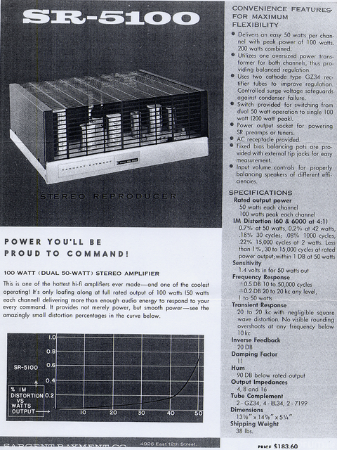 Sargent Rayment Bochure SR2051