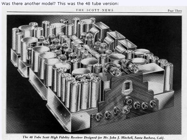 Scott 48 Tube Receiver