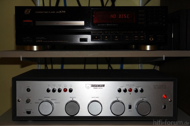 Telewatt VS 70 Und Sansui CD 701