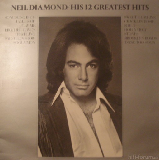 Neil Diamond His 12 Greatest Hits