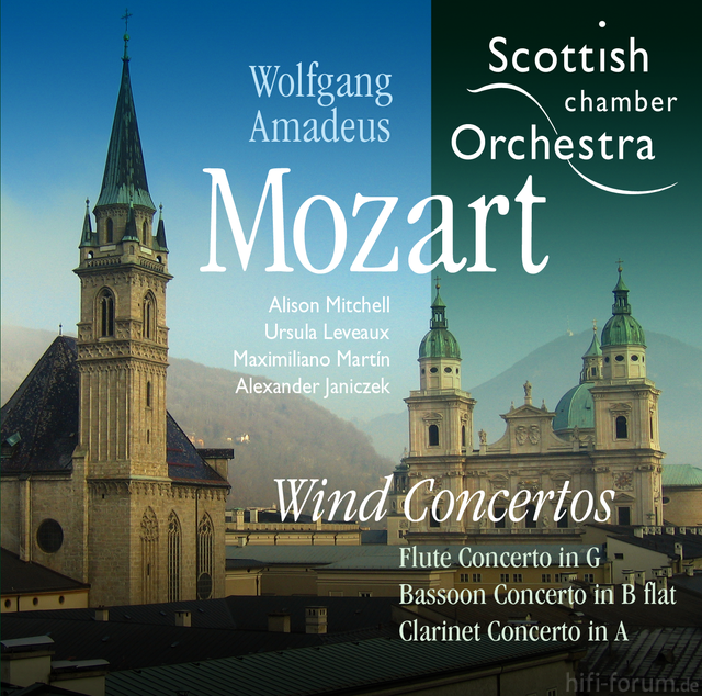 Mozart Wind Concertos - Sleeve