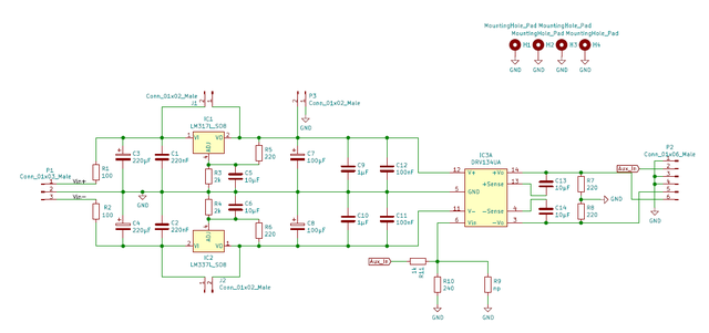 XLR Driver Schaltplan