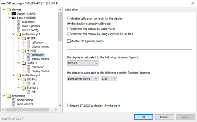MadVR Settings 011