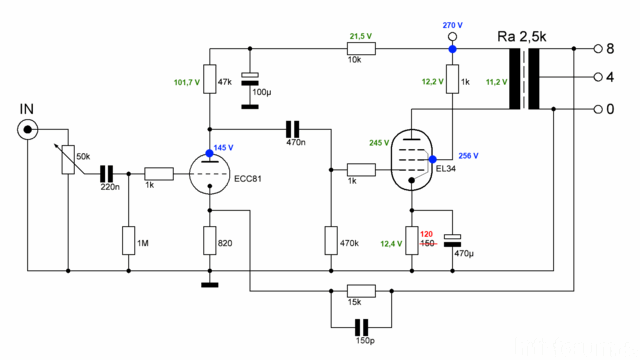 EL34 Verstärker