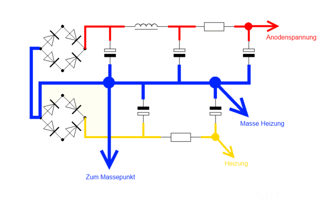 Netzteil Masse