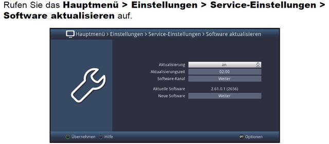 Software-Aktualisierung