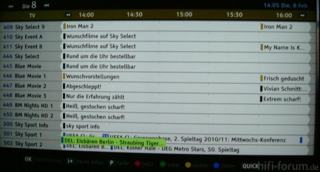 Ansicht Blue Movie Und Select