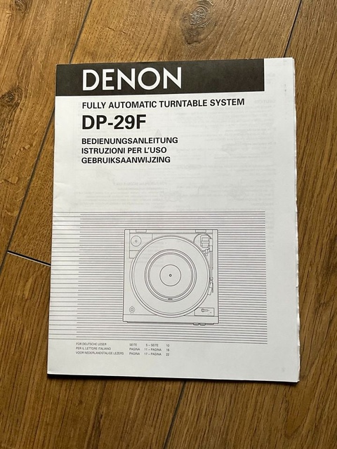 Denon DP29-F, Bild C