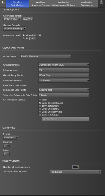 WF Basic Options