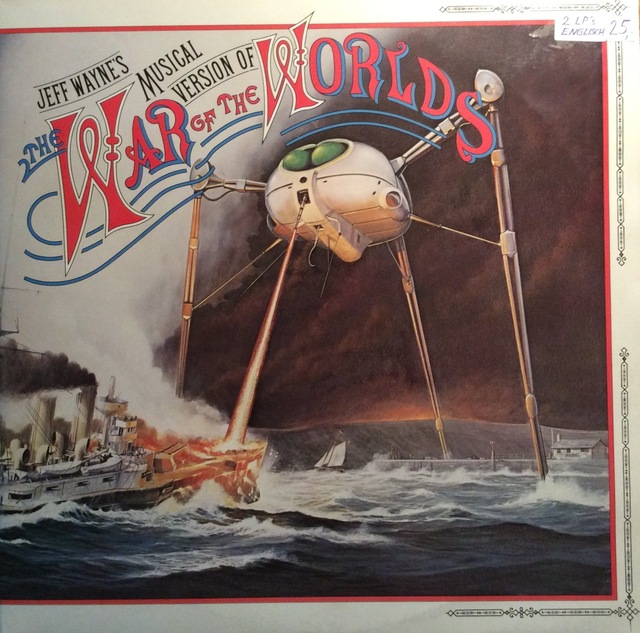 Vinyl WAR OF THE WORLDS english