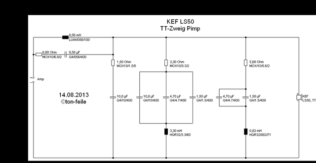 KEF LS50 Pimp Schaltung 