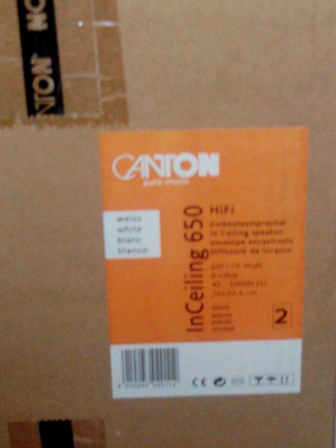 Canton In Ceiling 650 Nagelneu Und Originalverpackt !!