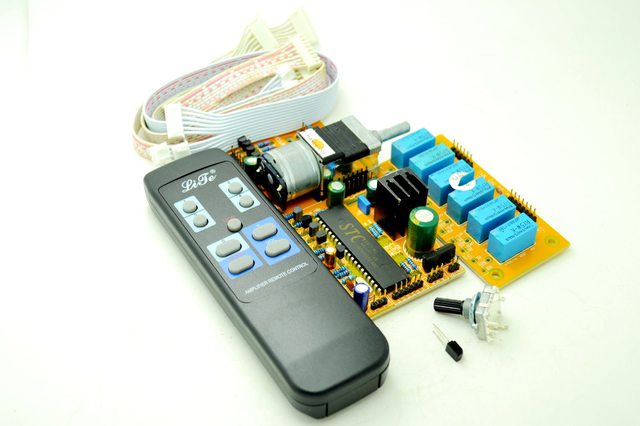 LITE MV06 Six Channel Motorized Remote Volume Control Input DIY KIT2