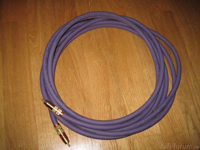 Oehlbach NF 214 Subwoofer Kabel 5 Meter