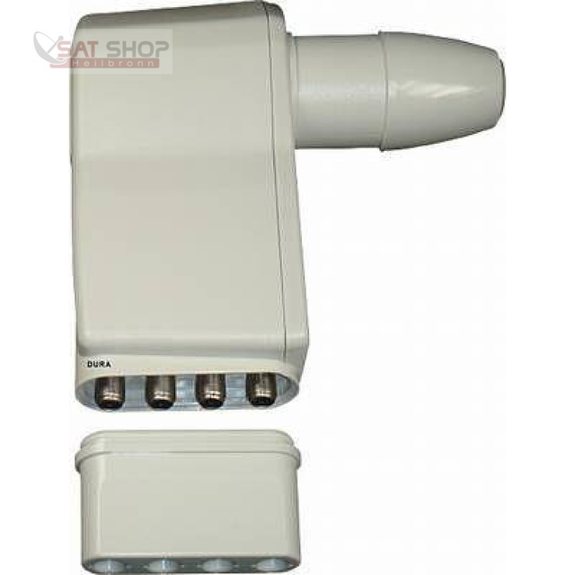 SAT LNBR40 ALPS BSTE4 101B Universal Quad LNB Raketenfeedhorn