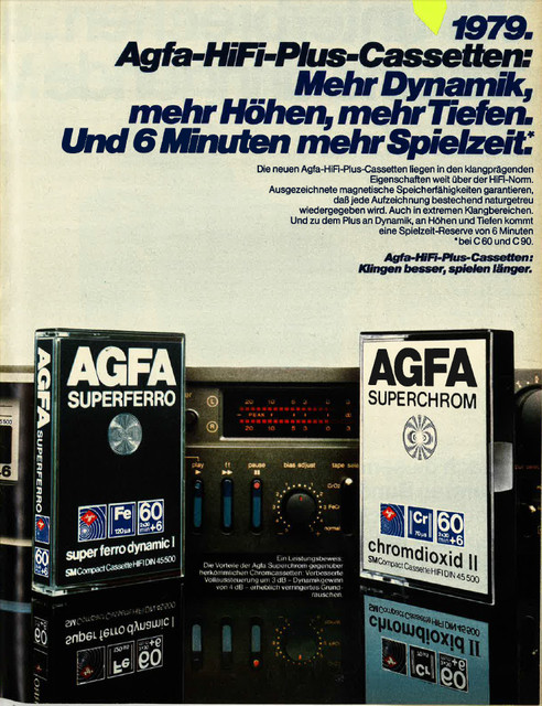 Agfa Cassetten 1979