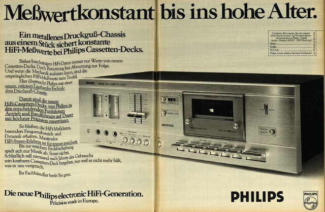 Philips Tape Deck 1979