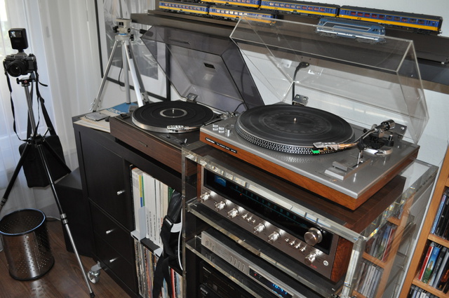 PIONEER PL-12D & TOSHIBA SR-F330