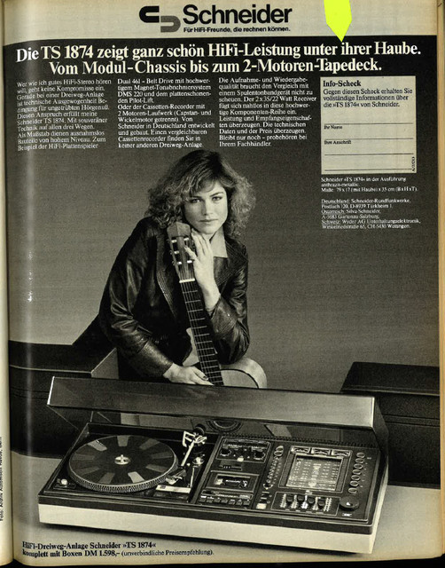 Schneider HiFi 1978