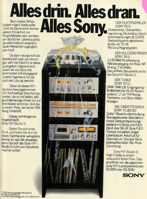 SONY 1978