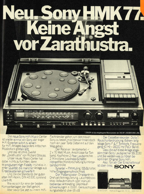 SONY HMK 1977