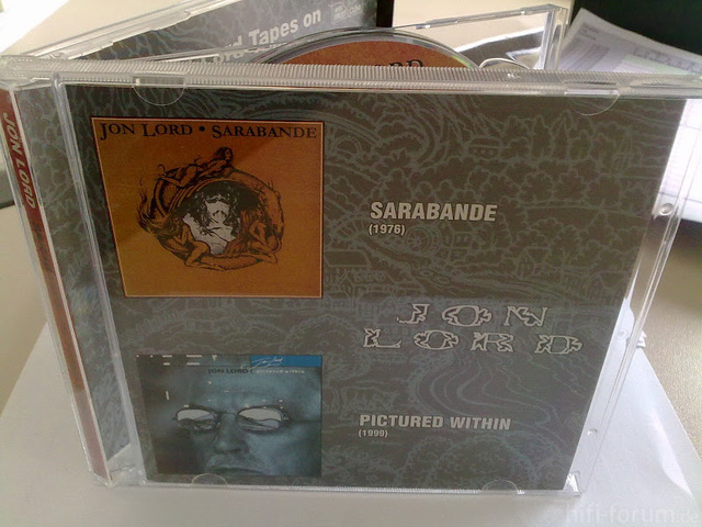 Jon Lord - Sarabande [1976/2004] \ Pictured Within [1999/2004]