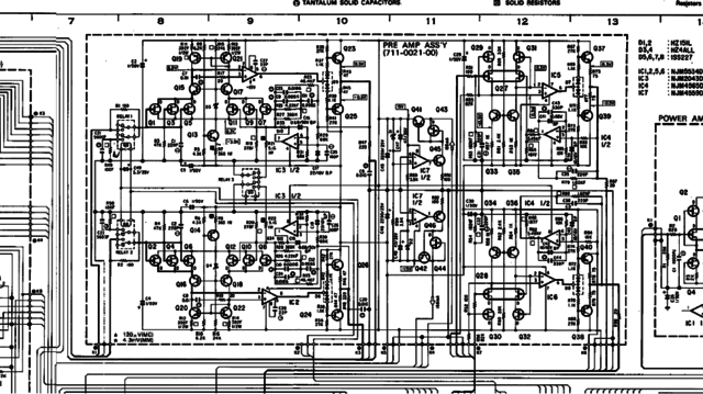 Pre Amp Board