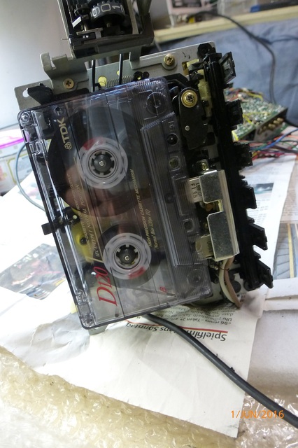 13 AIWA CS-880 Funktionstest Laufwerk mit Cassette 