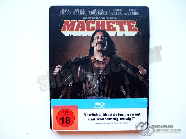 Blu Ray Machete Steelbook Front1