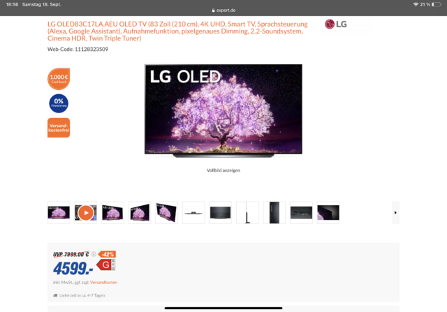 Lg 83Zoll