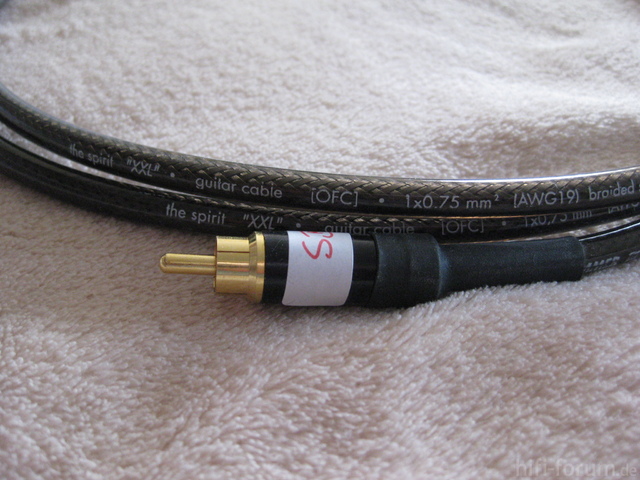 SC Spirit XXL RCA->XLR Kabel (2)