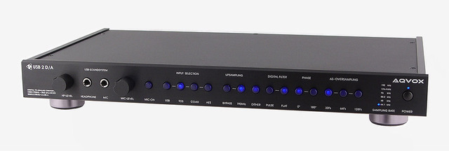 Aqvox USBMKII Front