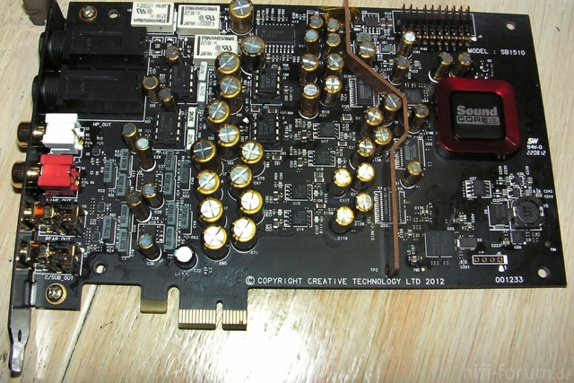 Sound Blaster ZxR Platine 2