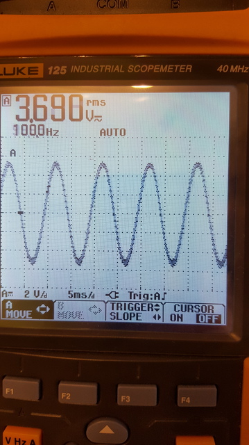 Rechter Kanal 100Hz