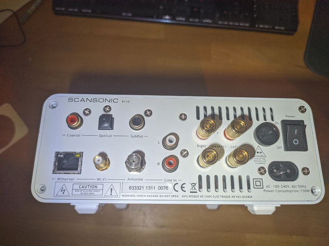 Scansonic R110 Rückseite