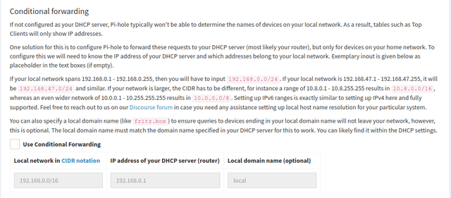 Pihole-local-dns