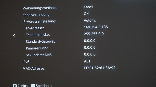 Internet Einstelullungen Vom FMP-X5