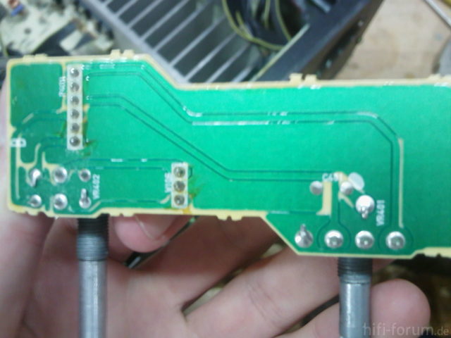 Platine Zur Lautstärkeregelung [von Unten]
