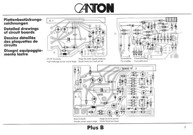 Canton Plus B Schaltplan